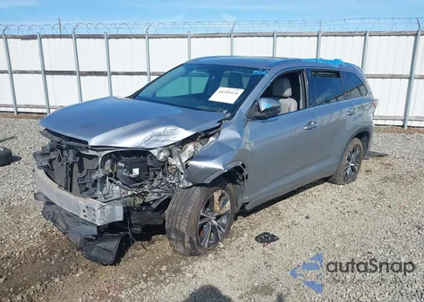 2016 Toyota Highlander Xle V6 from USA, damaged, VIN 5TDKKRFH3GS500620